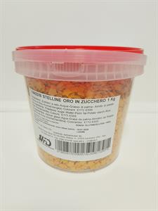 STELLINE ORO IN ZUCCHERO KG 1 - DECOR