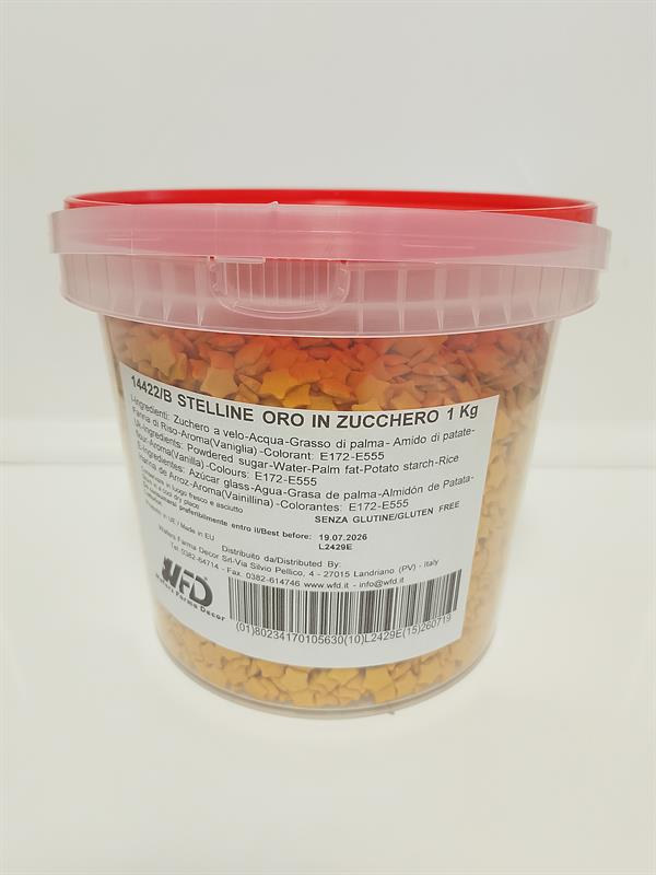 STELLINE ORO IN ZUCCHERO KG 1 - DECOR