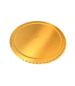 DISCHI IN CARTONE DORATI MIS. 28 KG 10 - ALIERN