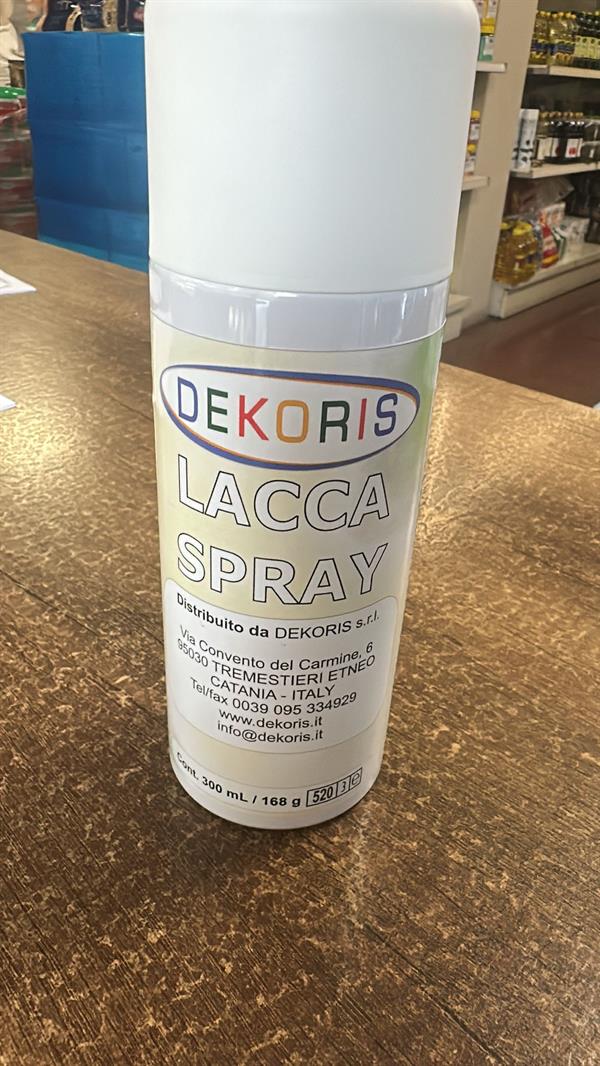 GOMMA LACCA SPRAY - DECOR