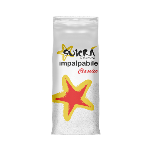 ZUCCHERO A VELO IMPALPABILE BUSTA KG 1 (CONF. DA 6) - SUICRA