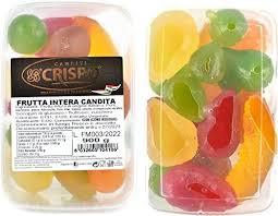VASCHETTA FRUTTA CANDITA ASSORTITA GR 900 (CNF DA 6) - CANDITI